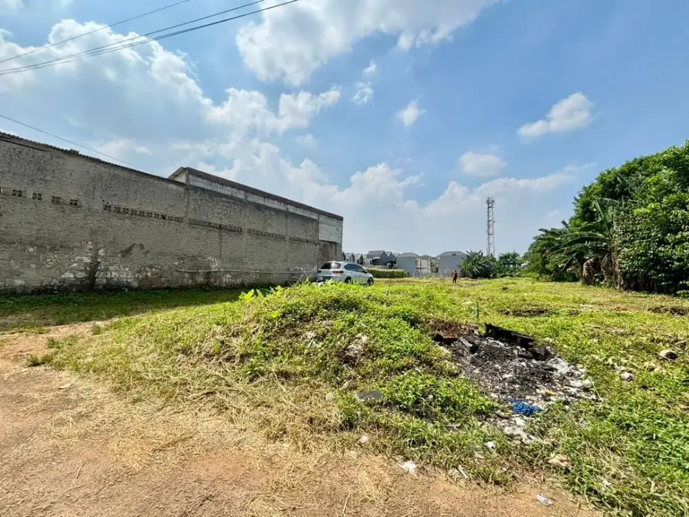Tanah SHM 200Jtan Dekat Kantor Walikota Tangsel - Cocok Invest/Hunian - 10 Menit Tol Serpong
