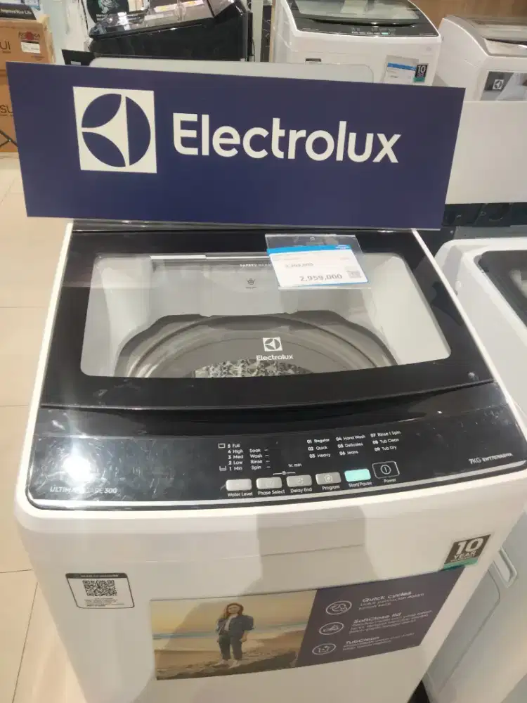 ELECTROLUX WM TOP LOAD 7KG