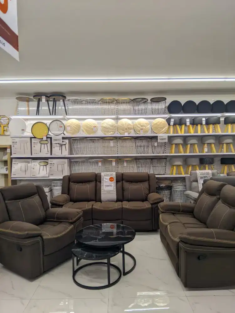 Promo sofa set recliner