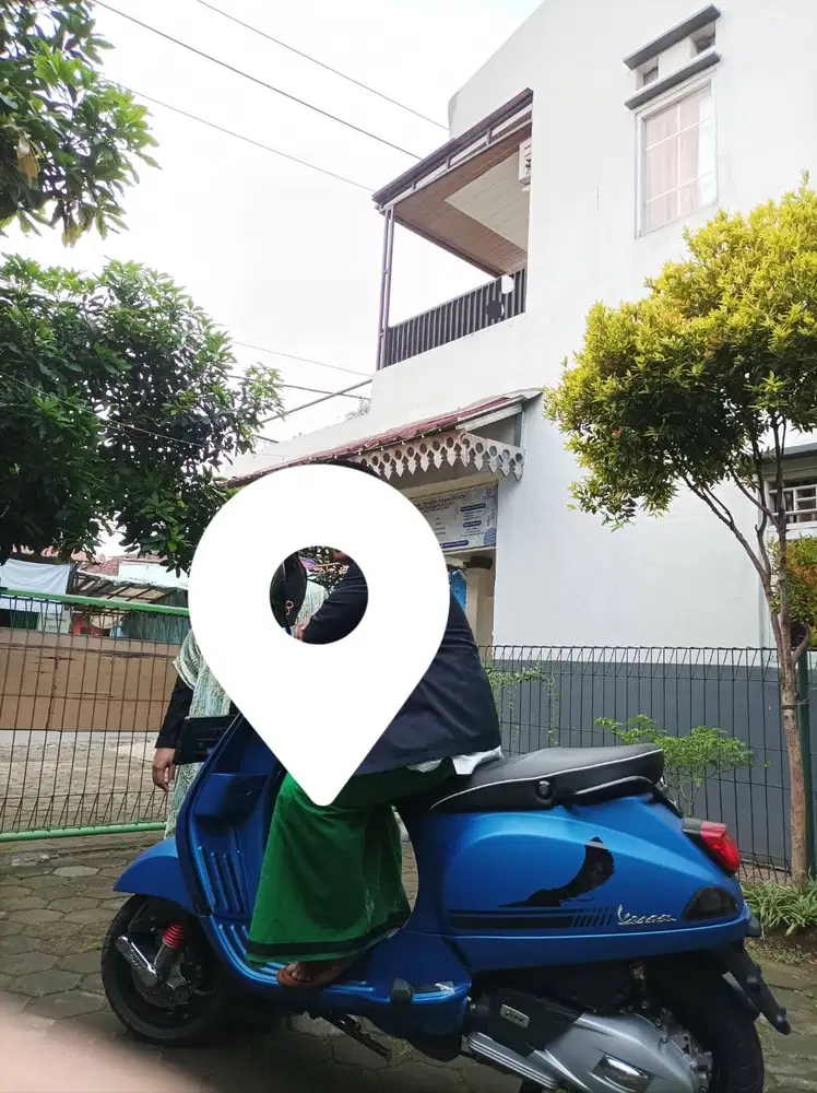 Dijual vespa Biru vintage modern