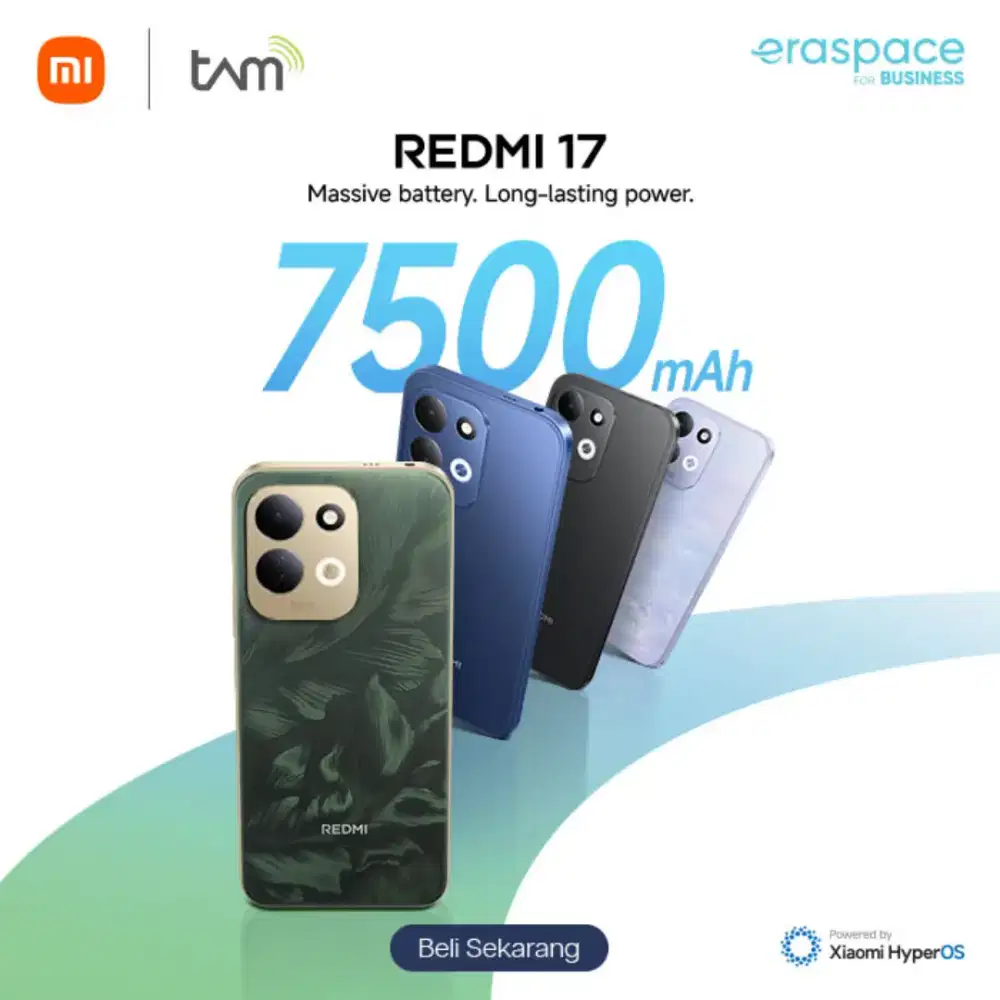 Redmi 17 6/128 seri terbaru
