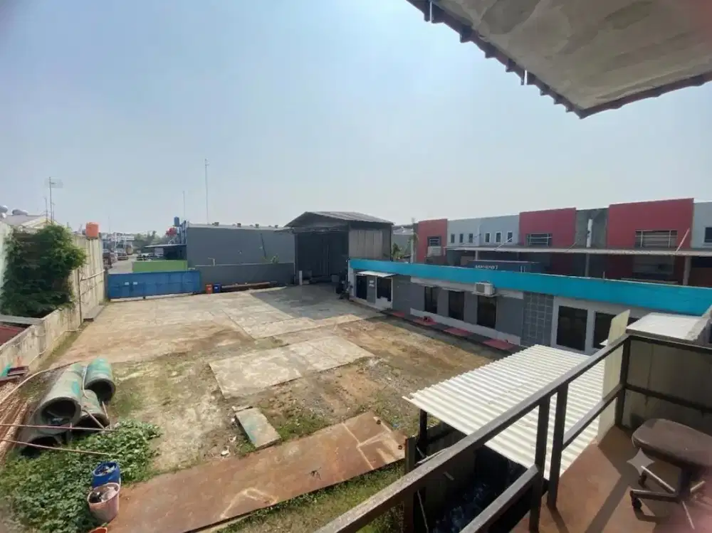 Dijual Kantor + Workshop 864m2 Batuceper Strategis dekat Bandara