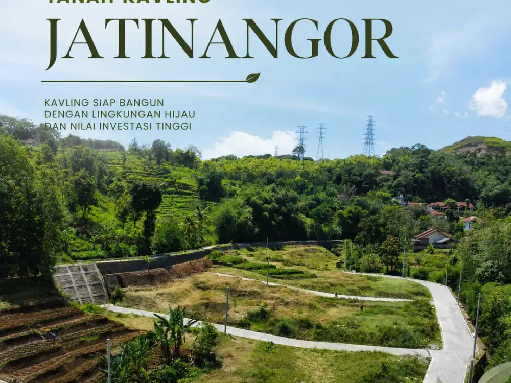 NIKMATI VIEWNYA - KAVLING TANAH DI JATINANGOR