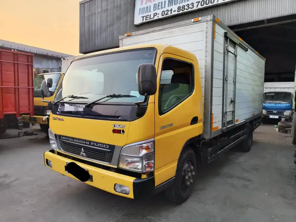 Mitsubishi Canter Diesel FE84G 136PS HDL 6 Roda Box Long Chasis 2017