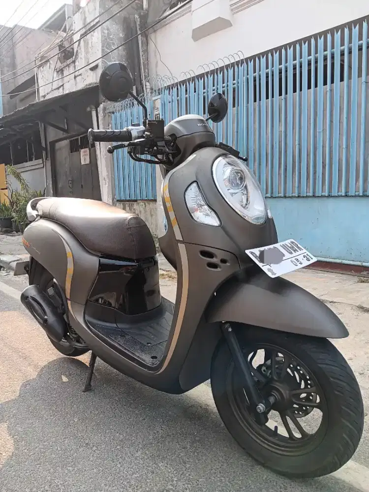 Jual Cepat Scoopy Th 2021 Keyless Lowkm Pajak Panjang