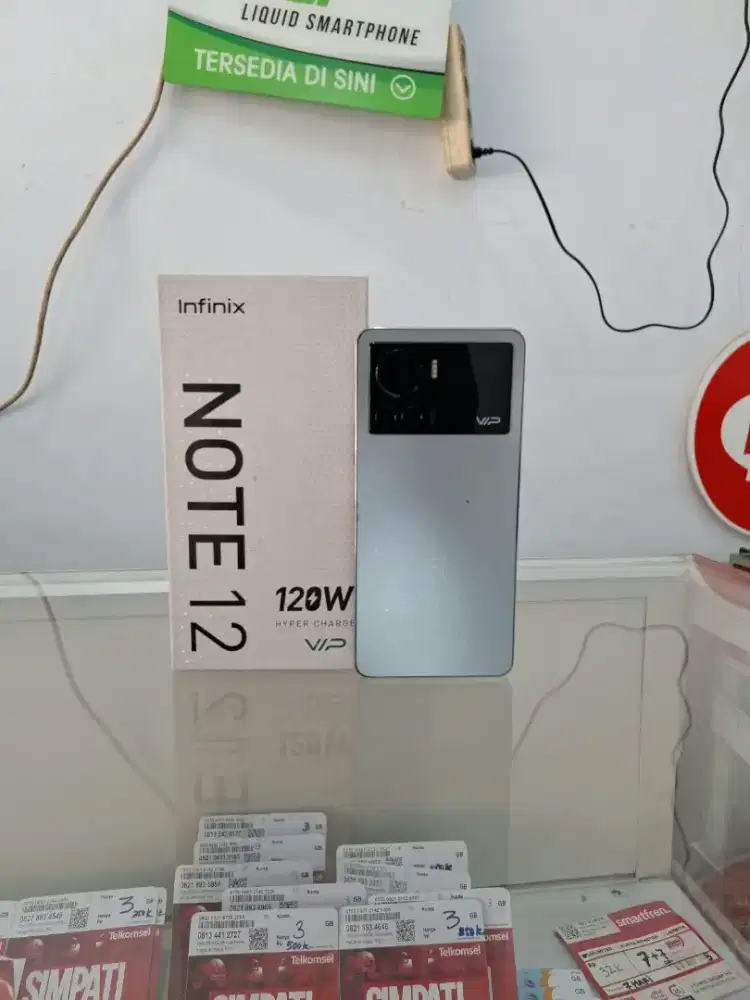 Infinix note 12 VIP ram 8+8/256gb lengkap