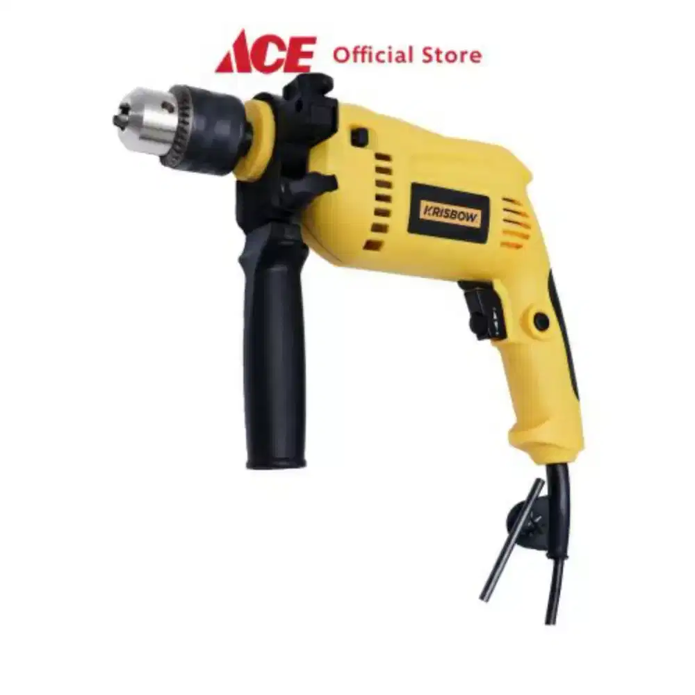 Krisbow 13mm Set Bor Listrik Irids133 500watt - Kuning
