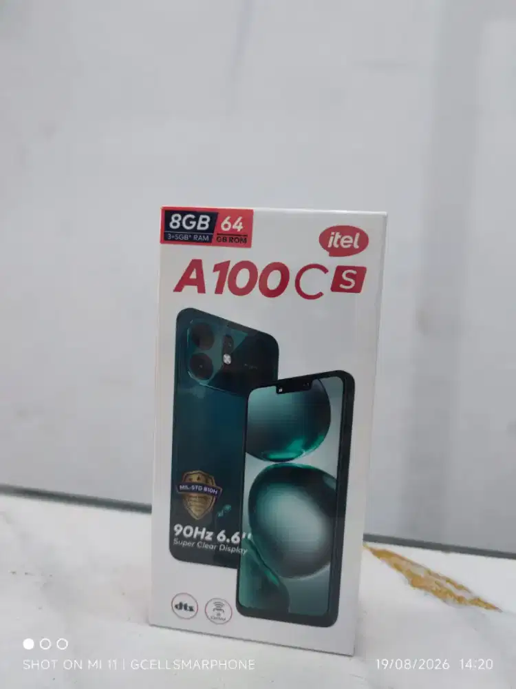 Itel C100c s ram 3+6/64gb new garansi