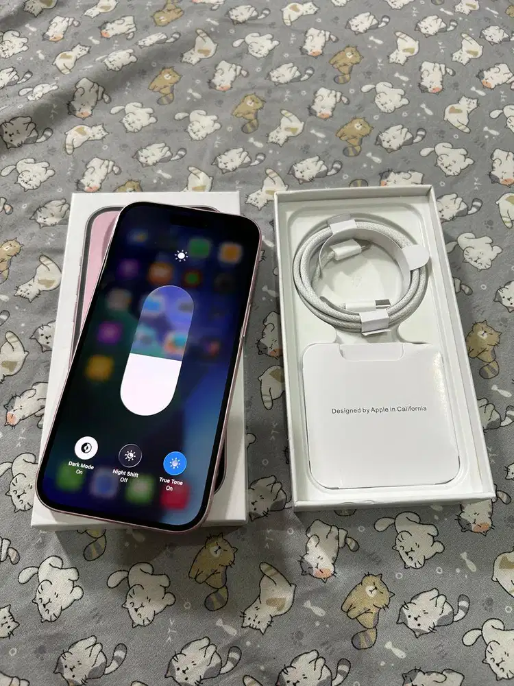 Iphone 15 128 Gb Pink All Op Bh 100% Fullset Muluss