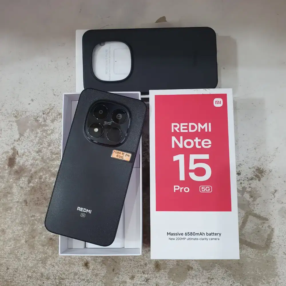 Redmi Note 15 Pro 5G 8/256GB Second Mulus Fullset Original