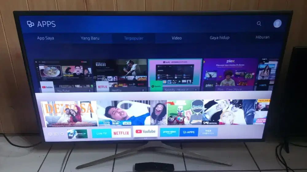 Tv led Samsung smart digital 43inchi