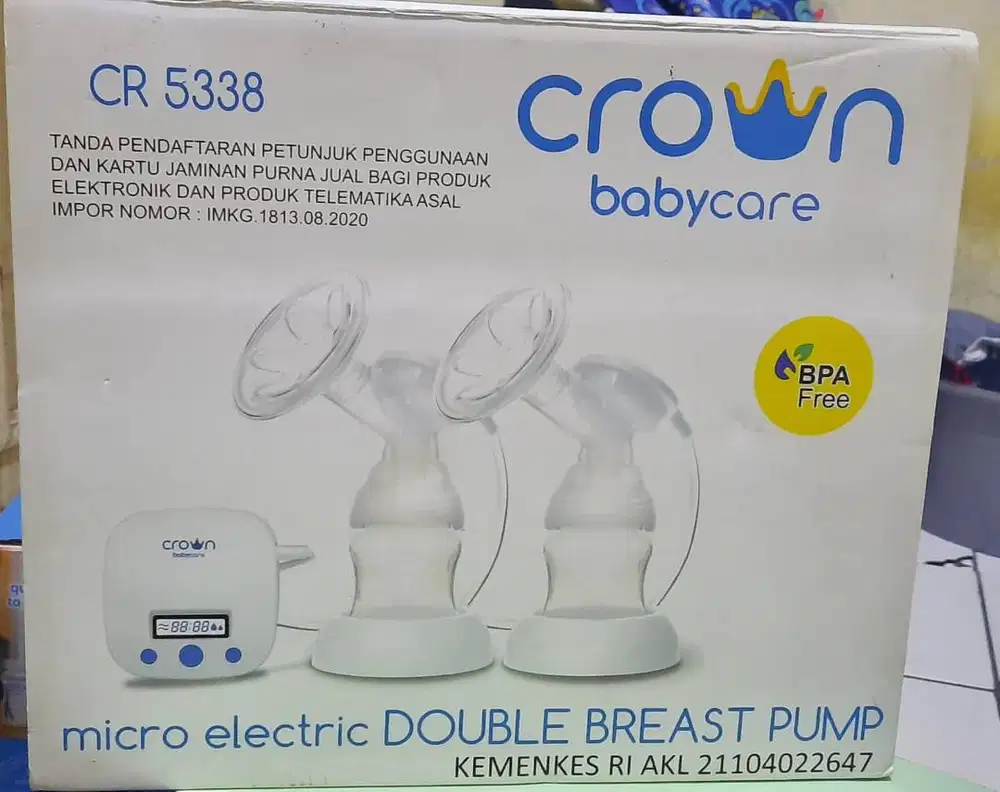 Crown Micro Electric DOUBLE BREAST PUMP (CR 5338)