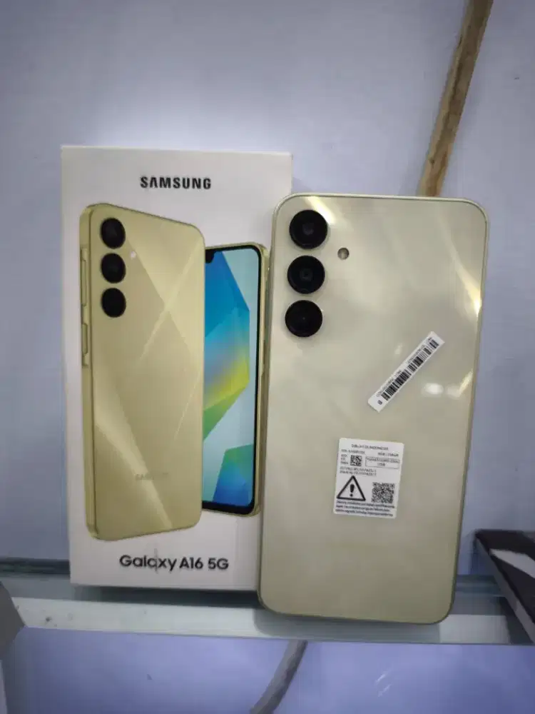Samsung galaxy A16 5G Ram 8+8/256gb lengkap