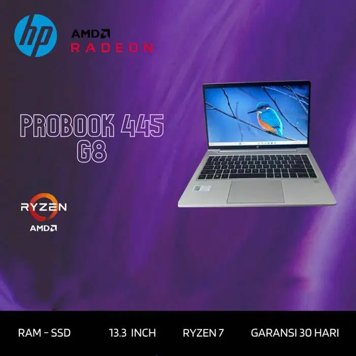 Hp Probook 445 G8 AMD Ryzen 7 5800U RAM 16GB *RC