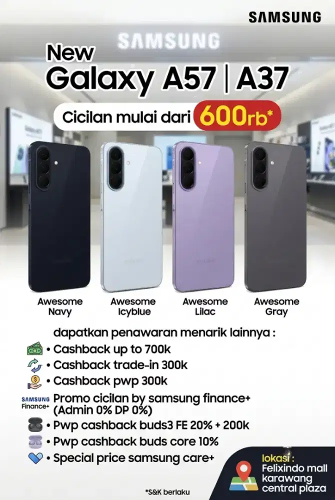 Galaxy A57 | A37