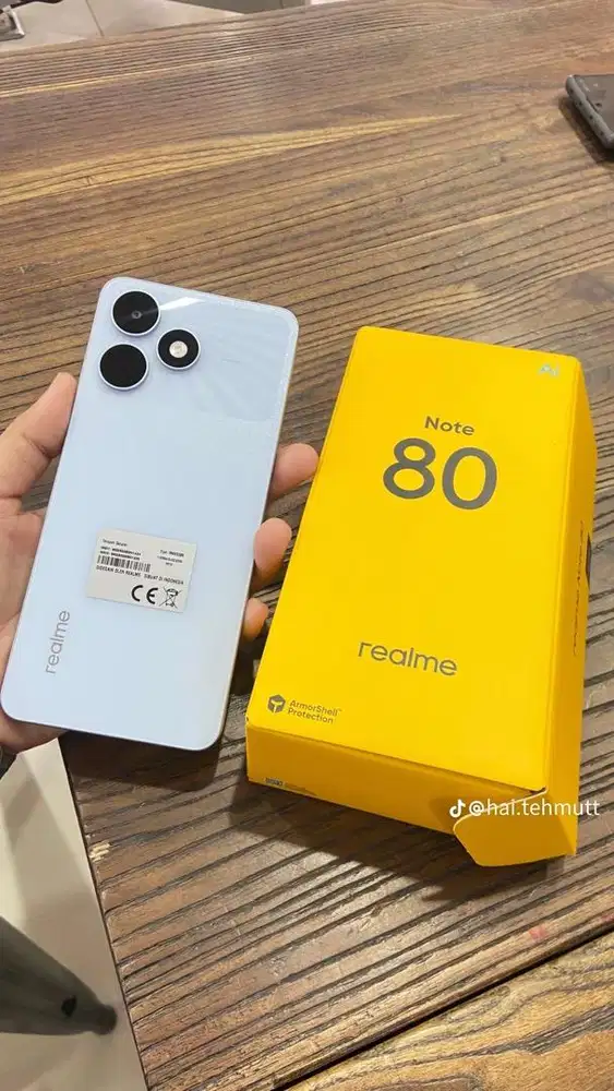 Promo realmi note 80 cash dan kredit dp o%