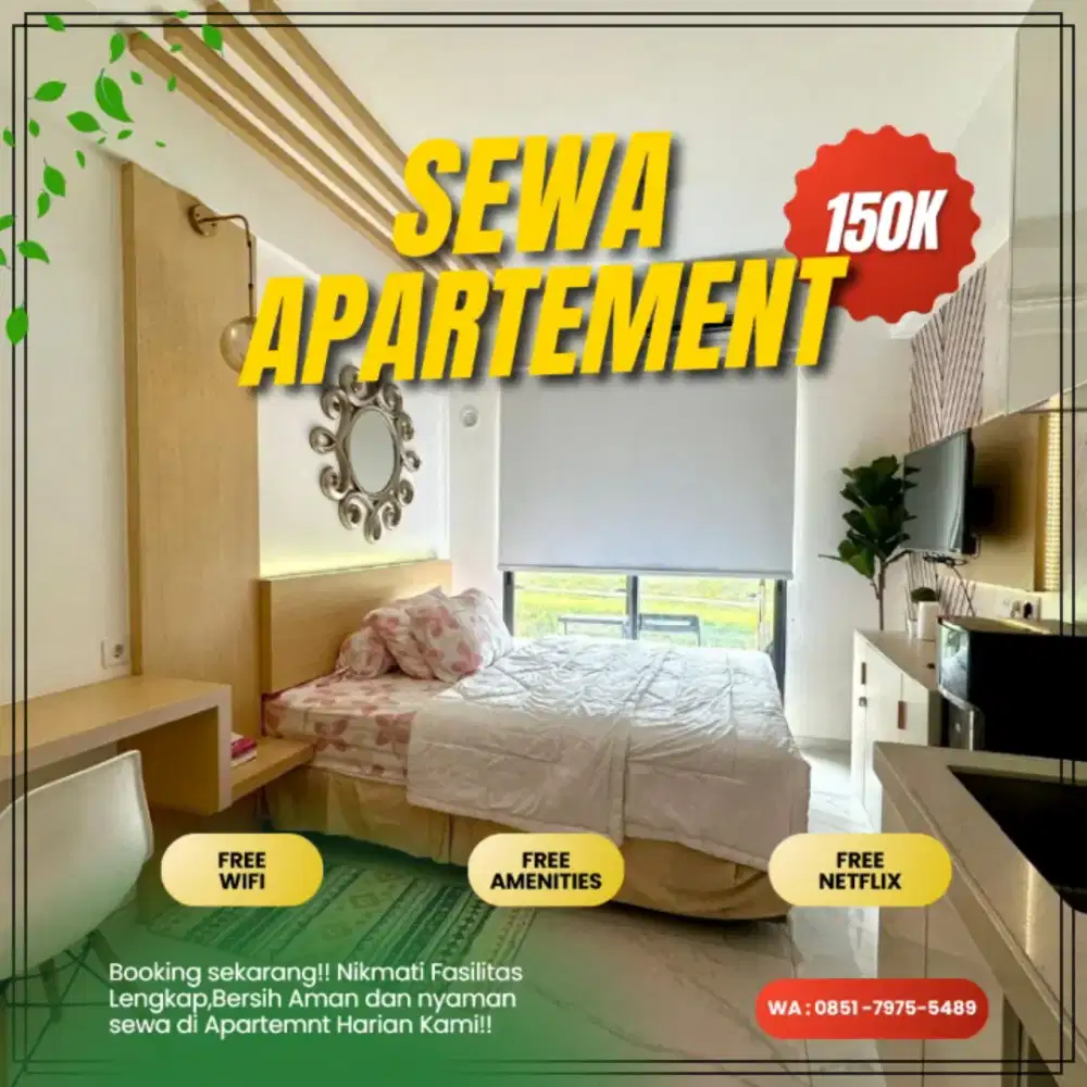 Sewa Apartemen EMERALD BINTARO Harian/Transit Termurah Tangerang