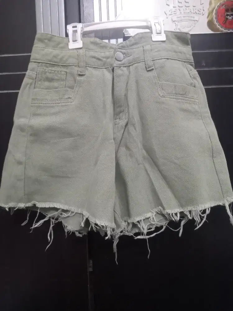 Hotpant HW semi jeans XL fit S M