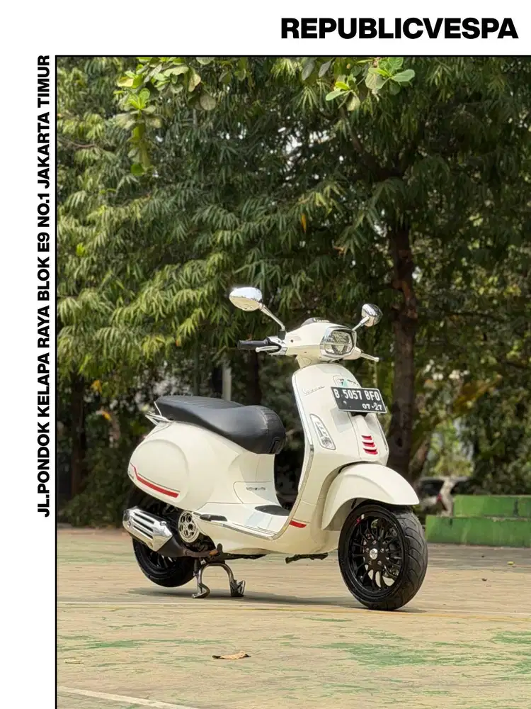 TERMURAH PIAGGIO VESPA SPRINT S 150 IGET ABS FACELIFT TAHUN 2022 PUTIH