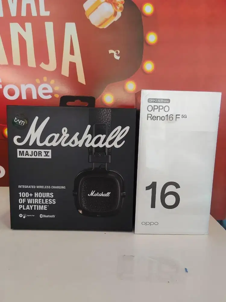 PROMO OPPO RENO 16F BISA TEBUS MURAH MARSHALL HANYA 59rb