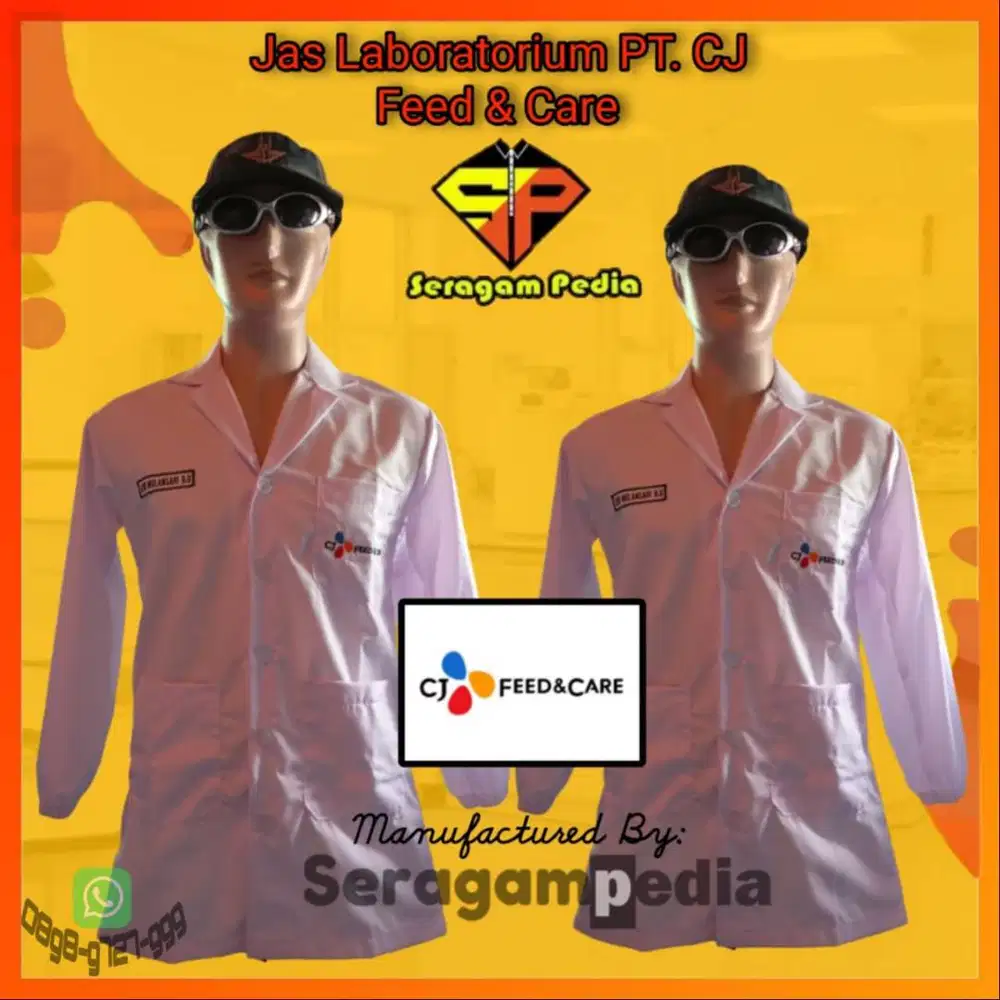 Konveksi Jas Laboratorium Perusahaan Pakan Ternak Surabaya - Hemat