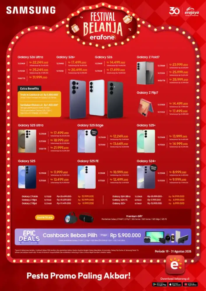 EPIC DEALS SAMSUNG DI ERAFONE KUTABUMI