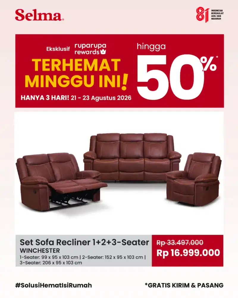 Sofa set Winchester