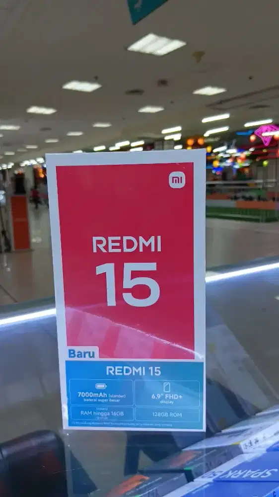 Promo Redmi 15 RAM 8/128GB