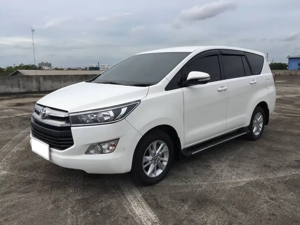 TDP Minim Innova V Diesel 2016 Putih AT Toyota Reborn 2017 Solar 2018