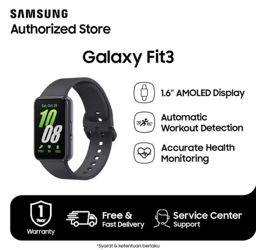 SMARTWATCH SAMSUNG GARANSI RESMI SEIN!!