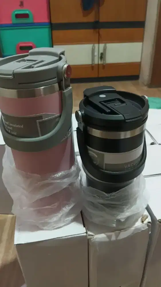 Tumbler sport tempat minum stainless steel