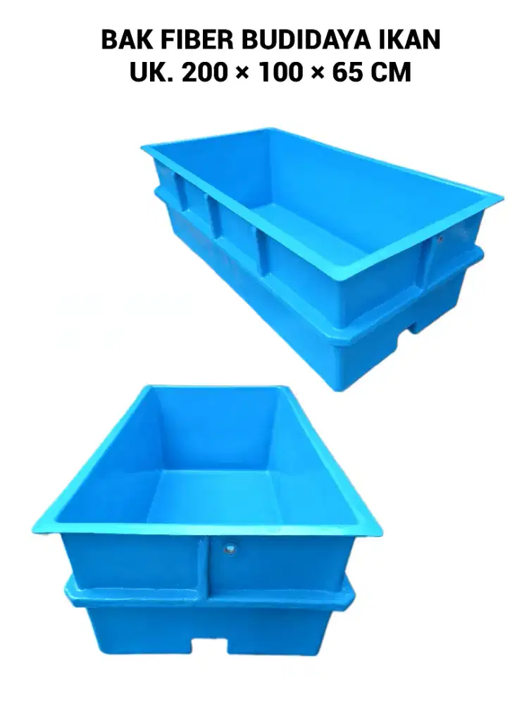 Bak Fiberglass Wadah Perikanan