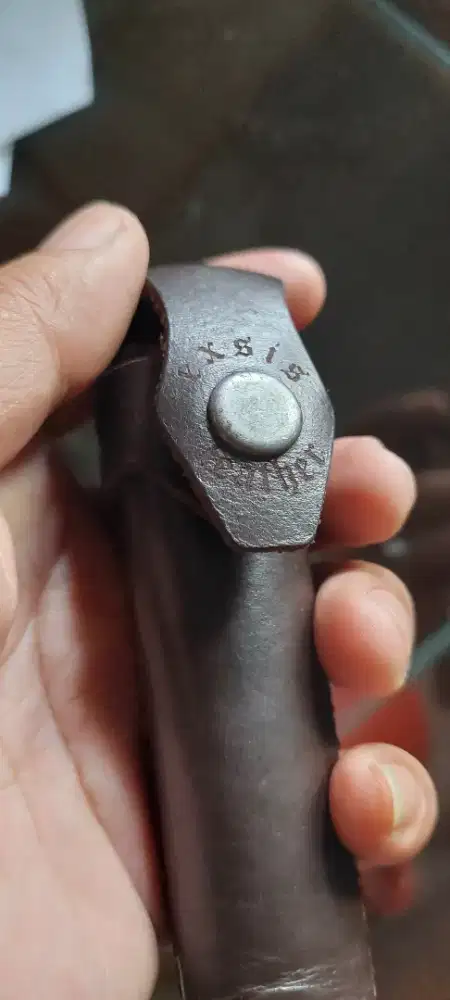 Sarung pipa 14cm kulit Custom langka