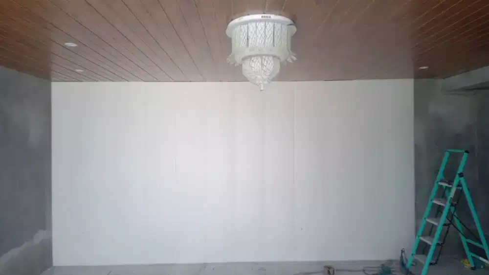 Pemasangan plafon, partisi, pvc, walpanel