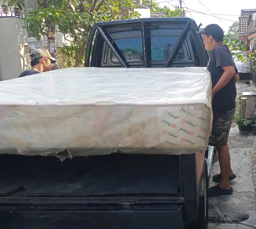 1 kasur springbed central bekas bagian bawah aja 160