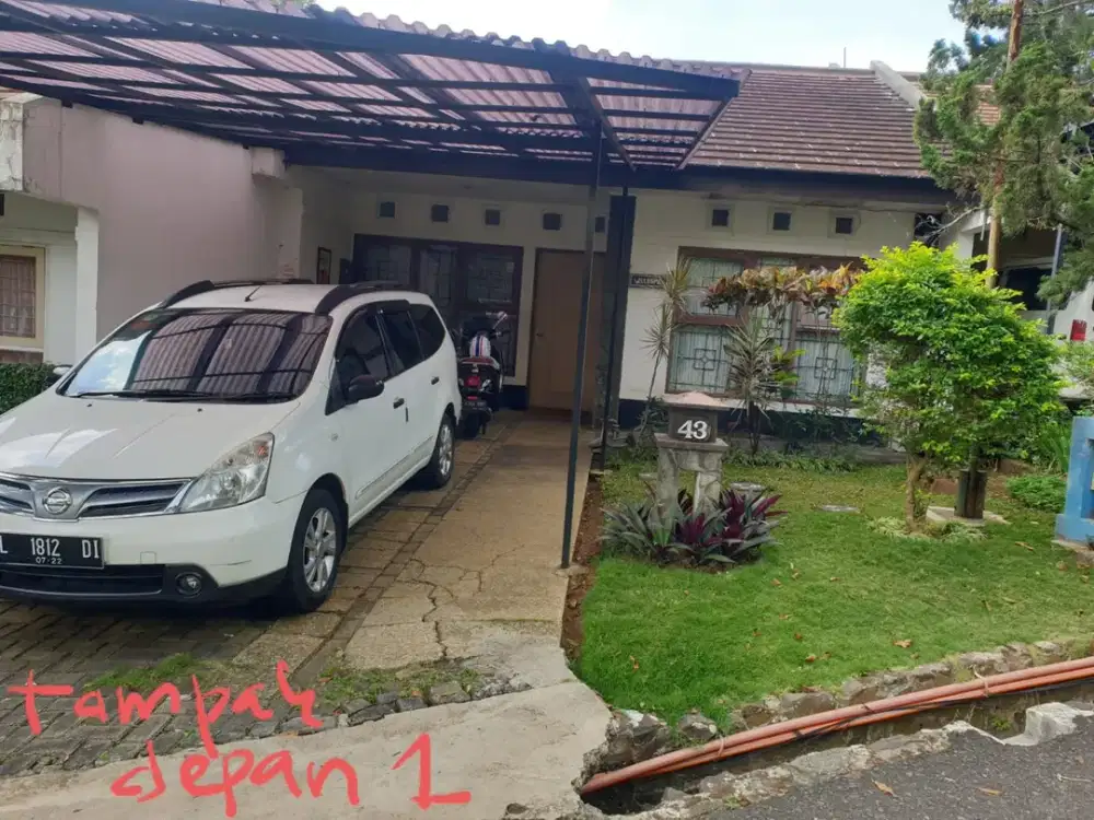 dijual rumah minimalis sejuk jarang ada di bandung utara dago resort kawasan elit strategis di kota bandung