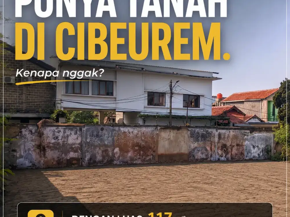 Tanah Kavling Cibeurem| Siap Bangun Lokasi Strategis