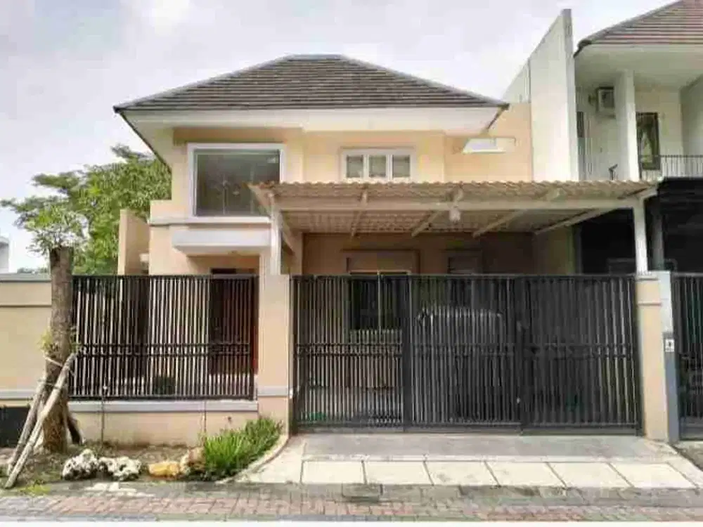 Disewakan rumah di Alam galaxy semi furnished Surabaya barat