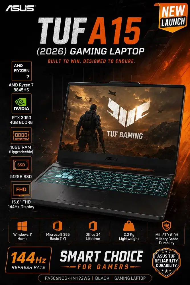 ASUS TUF A15 NEW