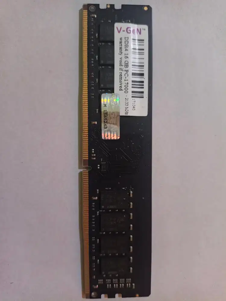 RAM V-GEN LPX 16GB (1x16GB) DDR4 DRAM 2133Mhz