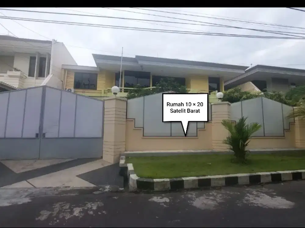 Dijual Rumah Satelit Barat