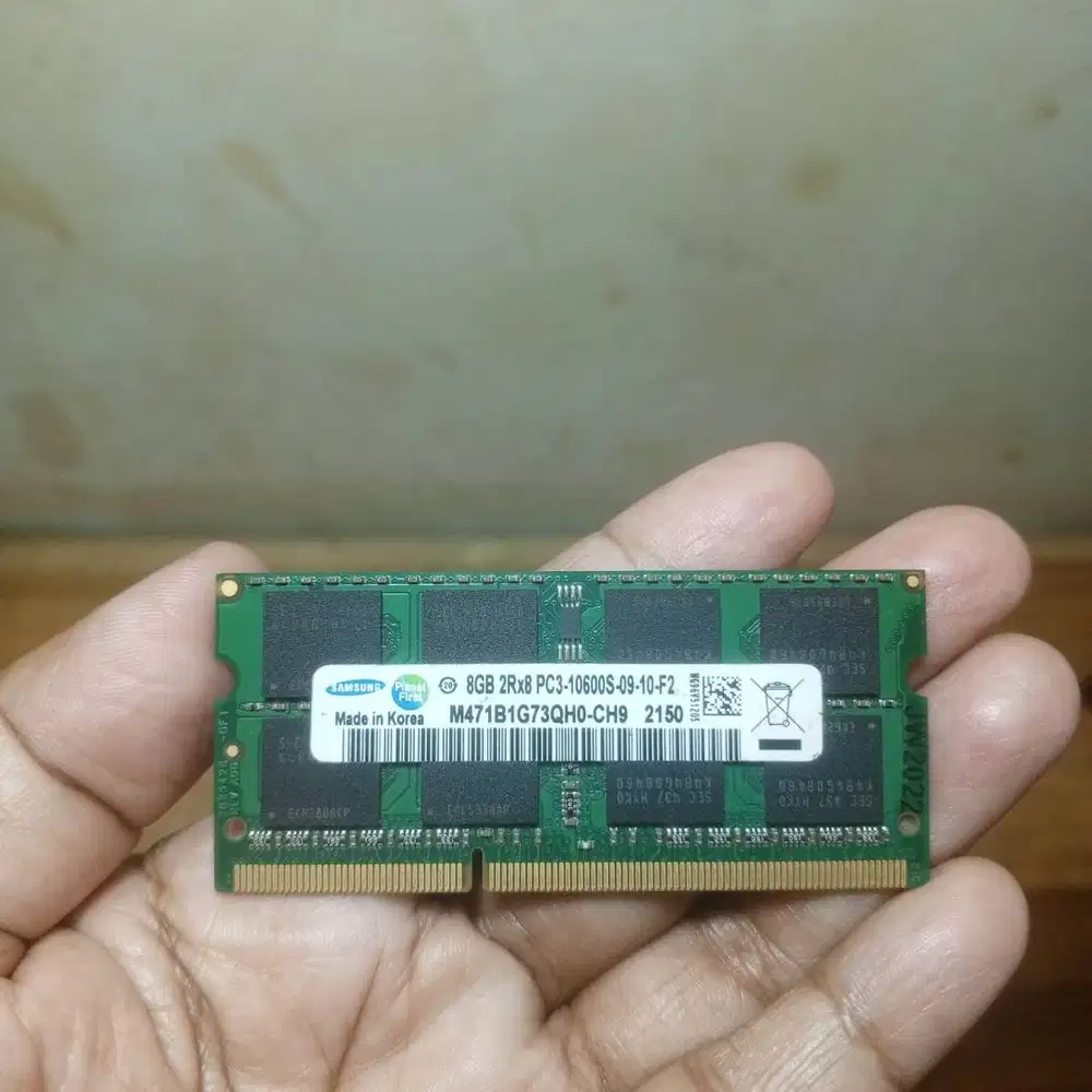 Ram 8 GB DDR3  Samsung PC3-10600S