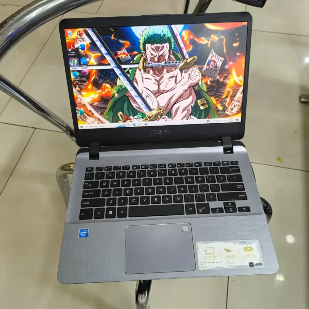 Asus A407M Intel Celeron N4000 Ram 4gb ssd 128gb