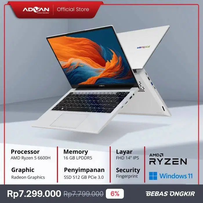 ADVAN WORKMATE 14 AMD RYZEN 5