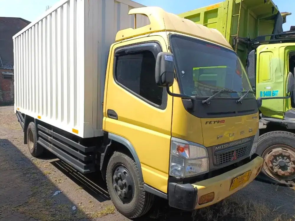 Murah KM17rbu Mitsubishi Colt DIesel 6rd Canter FE74HDN box besi 2023