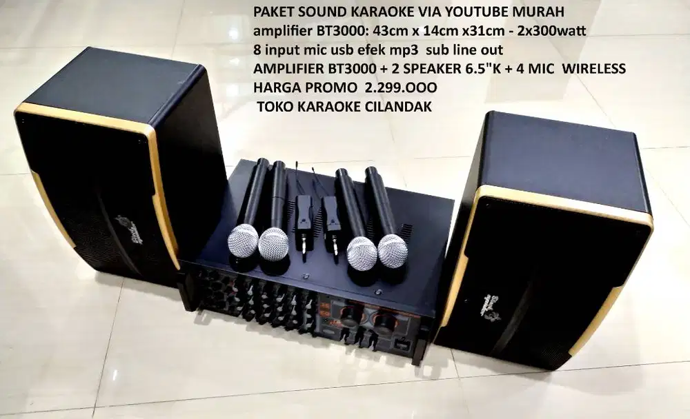 paket sound karaoke