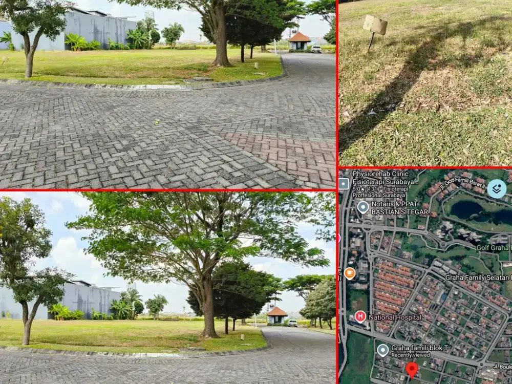 Dijual Cepat Barang Langka Kavling Graha Famili (Hook)