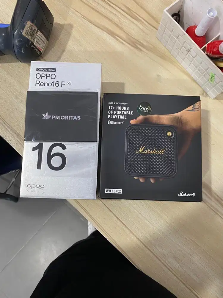 Beli Oppo Reno 16 gratis Speaker Marshall dan Perdana