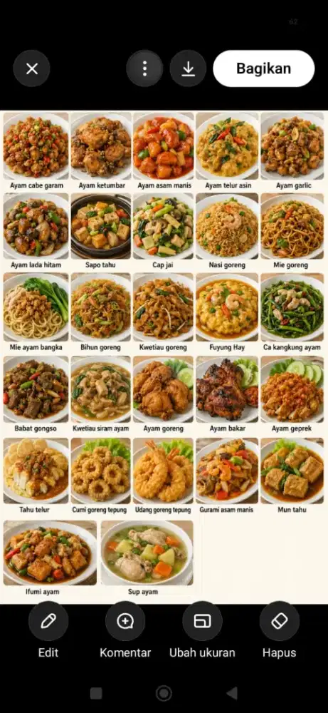 Di cari tukang masak chaines food
