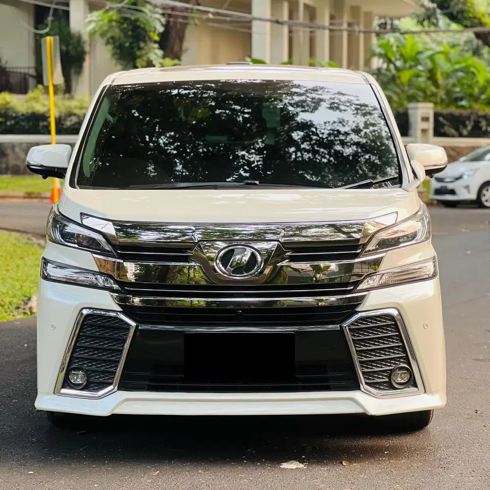 Full Record!! Toyota Vellfire ZG Premium Sound 2015